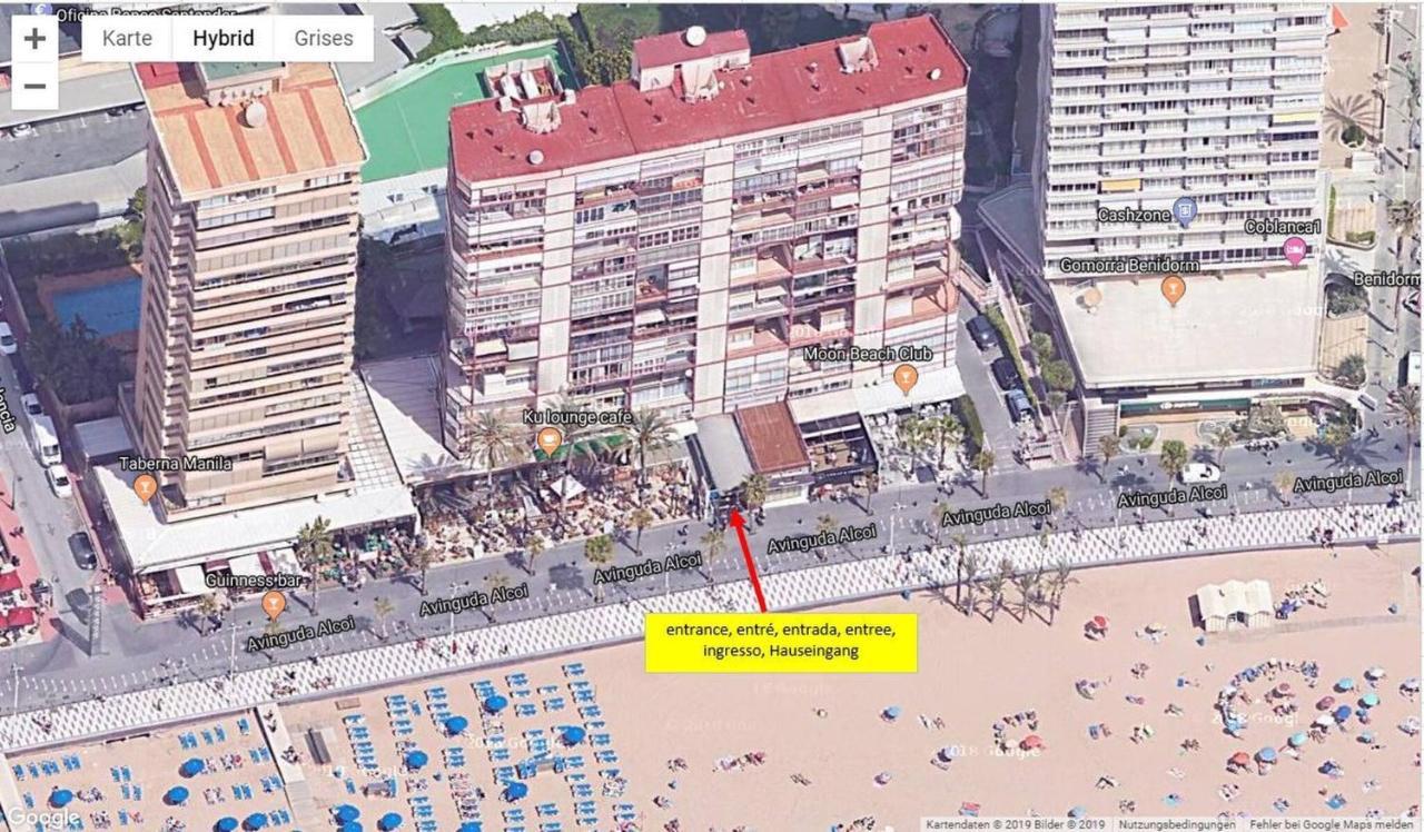 2 Sand, Meer, Sonne, Erholung Und Spanische Kuche Apartment Benidorm